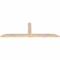 Ekena Millwork Portland Smooth Timber Gable Bracket, Douglas Fir, 60"W x 20"H x 1 1/2"D x 3 1/2"F, 8/12 Pitch GBW060X20X0204POR00SDF - alternate 3